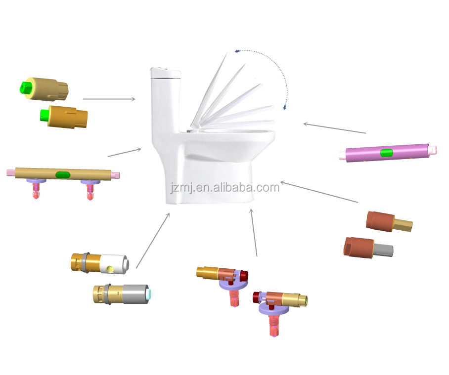 toilet seat hinge toilet soft close damper
