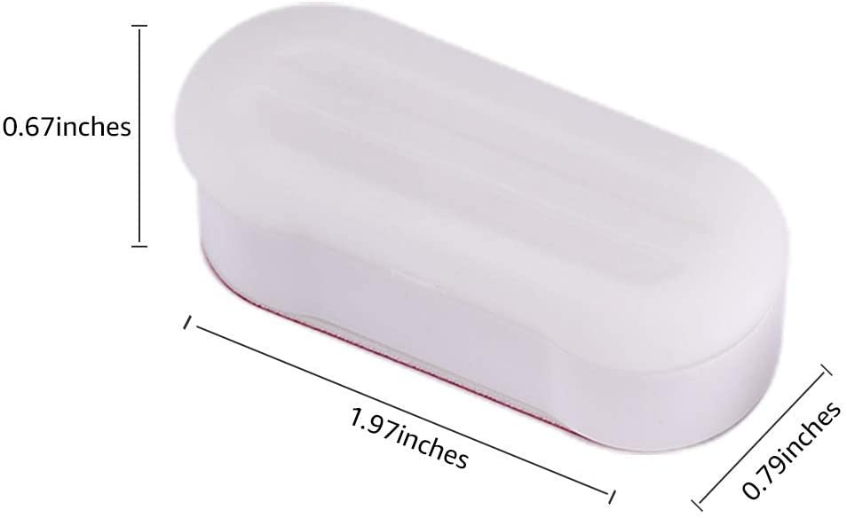 Bidet Toilet Seat Bumper for Bidet Attachment with Strong Adhesive