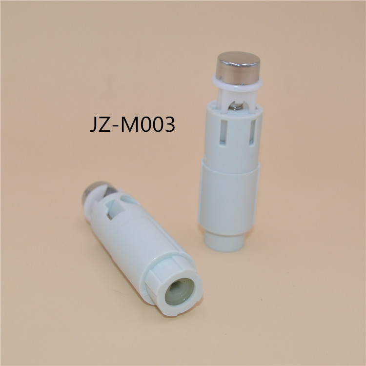 Take off hinges with spring damper for toilet seat lid