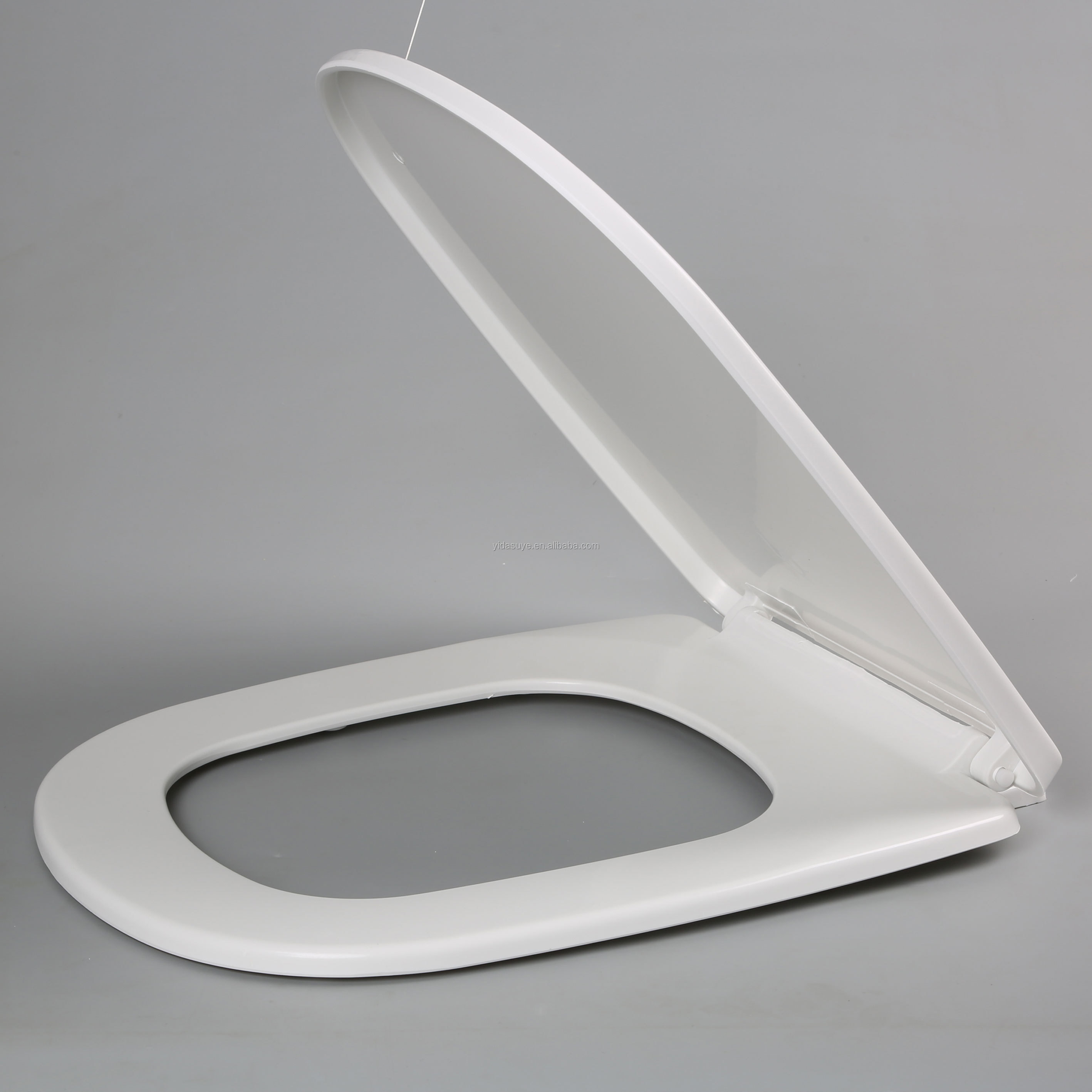 Square shape bathroom toilet seat pp toilet lid cover