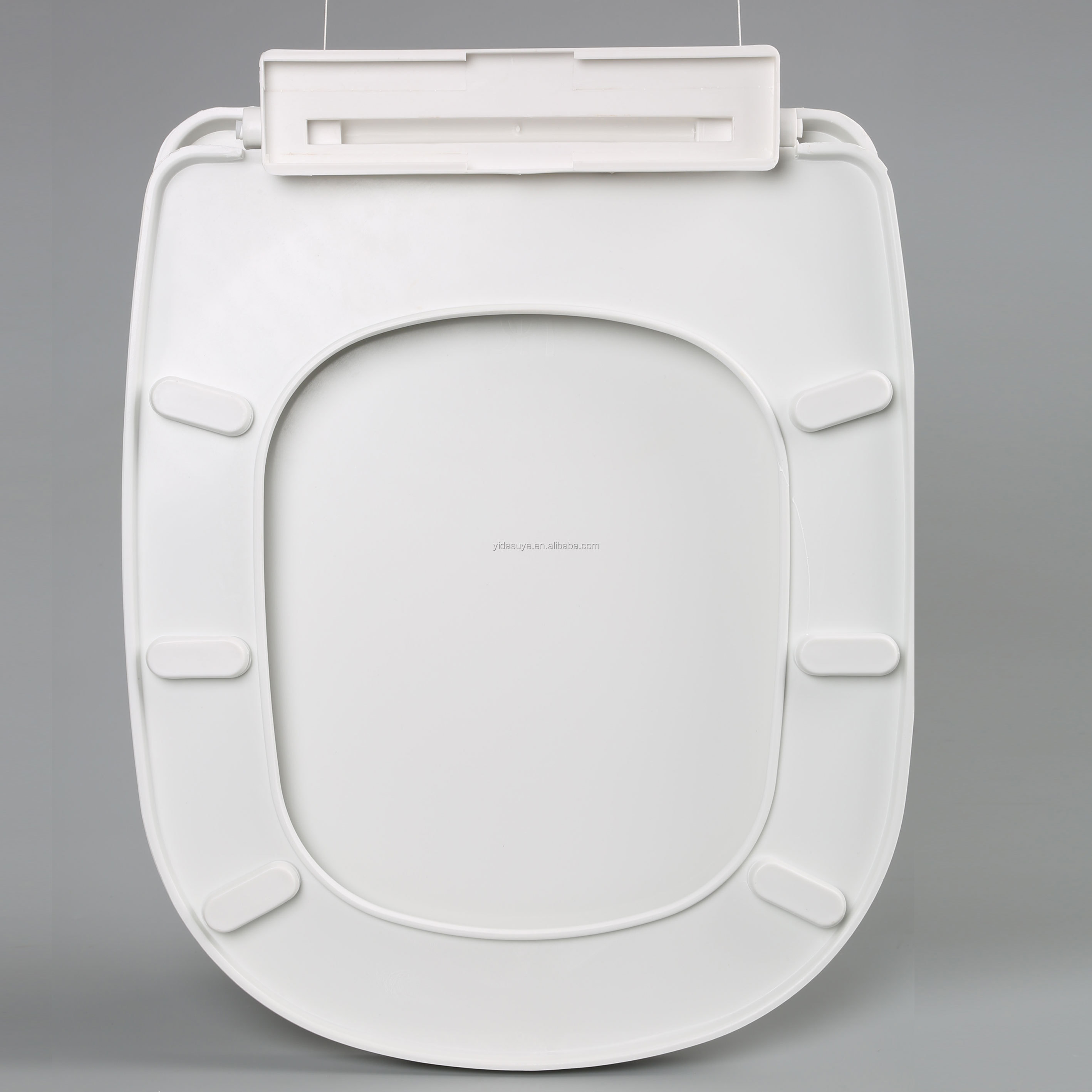 Square shape bathroom toilet seat pp toilet lid cover