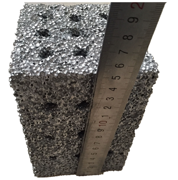 TMAX Aluminum Foam izable Spherical Open Cell Al Aluminium Foam For Soundproofing Material