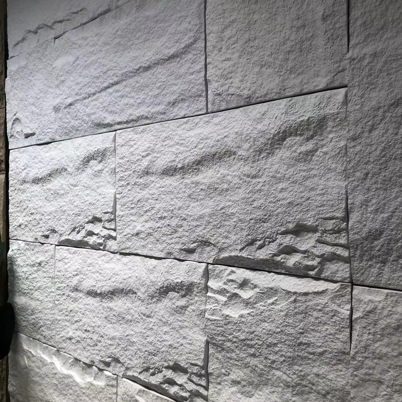 Faux exterior wall panels PU stone board building materials