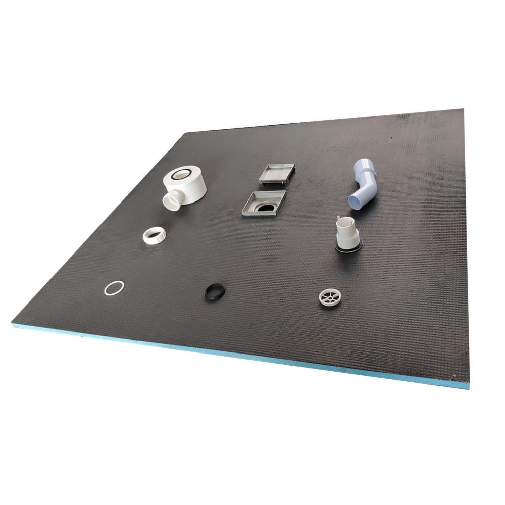 3ft*5ft  xps  foam fiberglass linear drain shower tray /shower base for  bathroom
