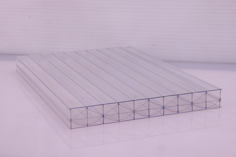 5-wall Lower PC price plastic Greenhouse polycarbonate Hollow Polycarbon Sheet for roofing