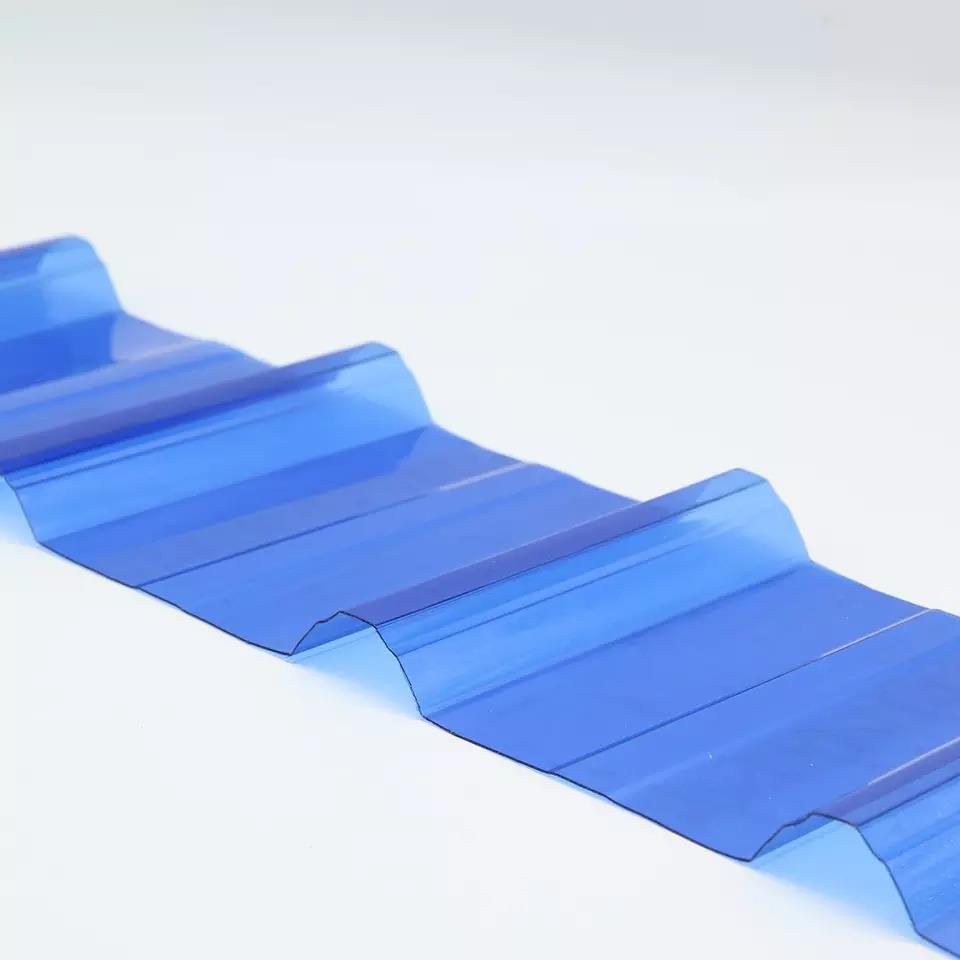  Supplier Colorful Pc Roofing Tiles Transparent Polycarbonate Corrugated Roof Plastic Sheet