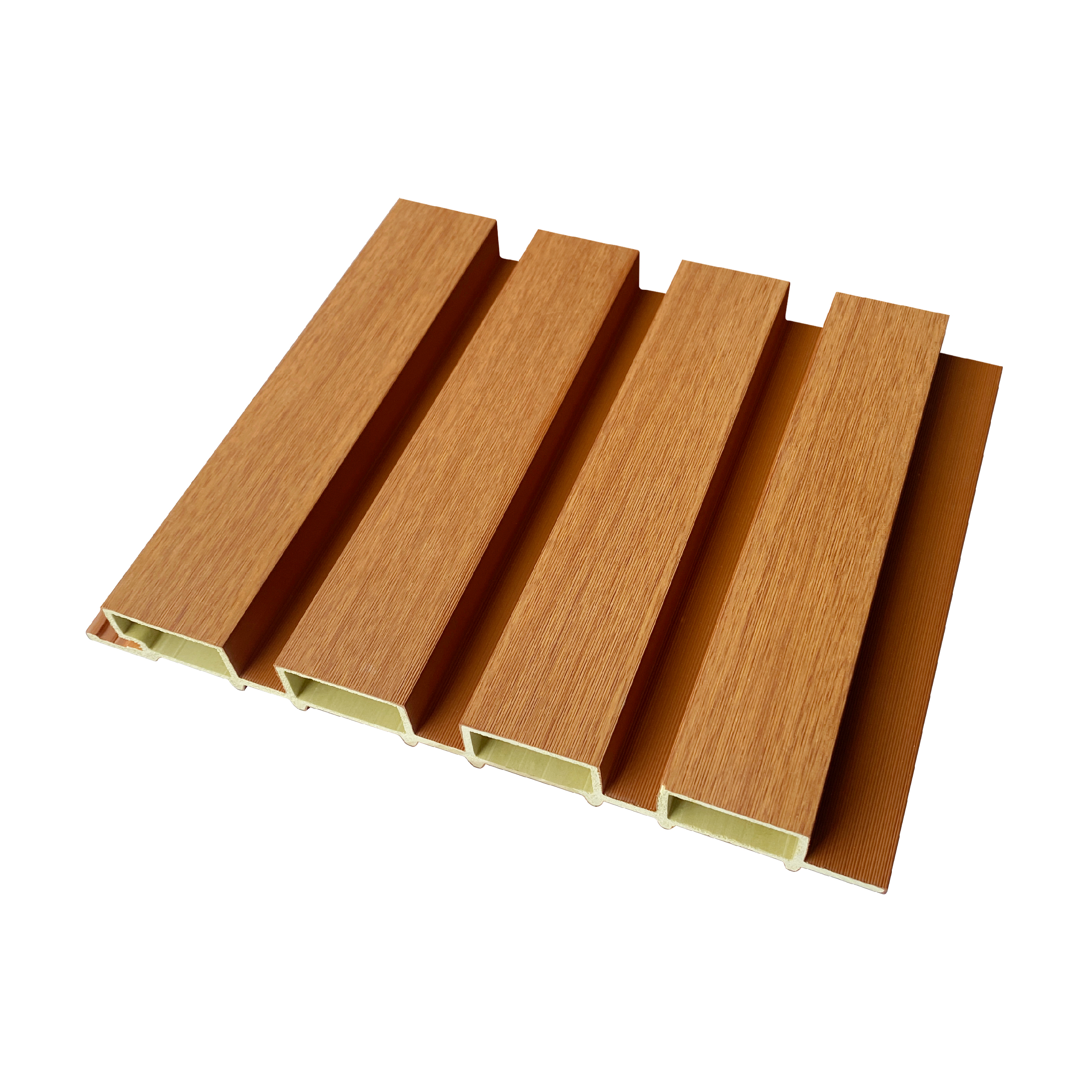 RUCCA outdoor cladding building materials 220*24mm wood panels exterior wall fluted panel wood rs