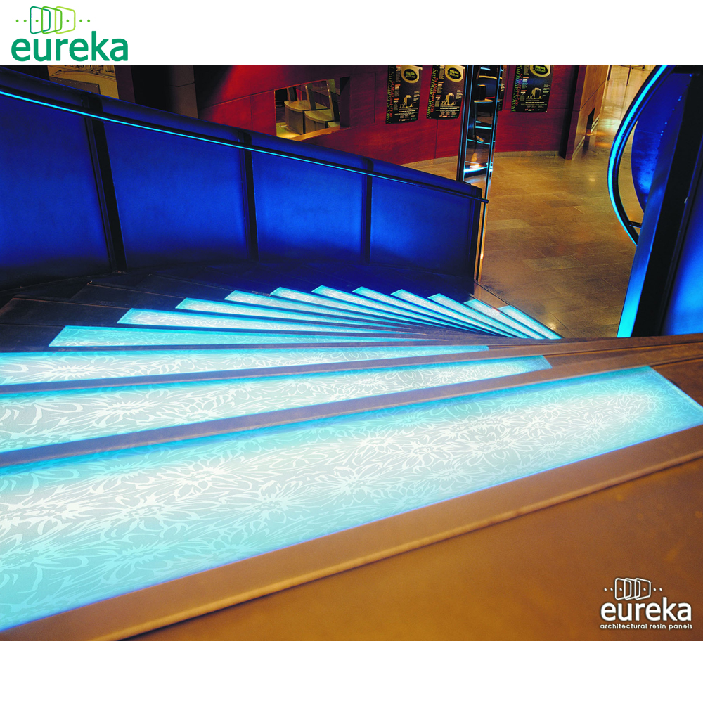  Design Sandwich Acrylic Resin Flower Ceiling Tiles / Laminate Ceiling Panel / Plastic Wood Grain Ceiling Panel
