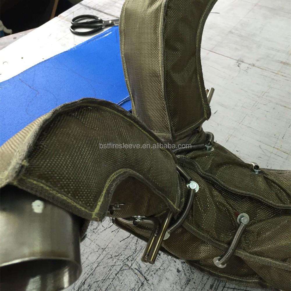 Fireproof Material Engines and motors Ductwork Reusable and Removable Marine Exhaust Insulation Blanket