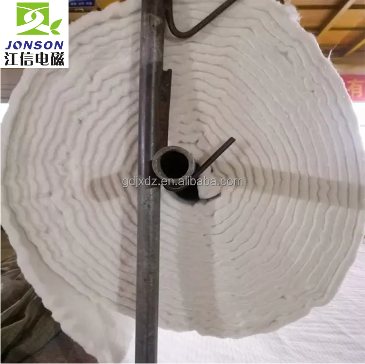 Heat insulation material with good high temperature resistance Glass fiber needle blanket with heat insulation effect