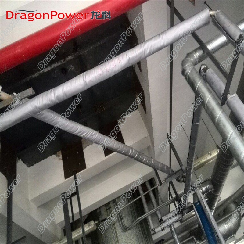 Thermal insulation material fiber glass pipe insulation jacket for hoses and pipes