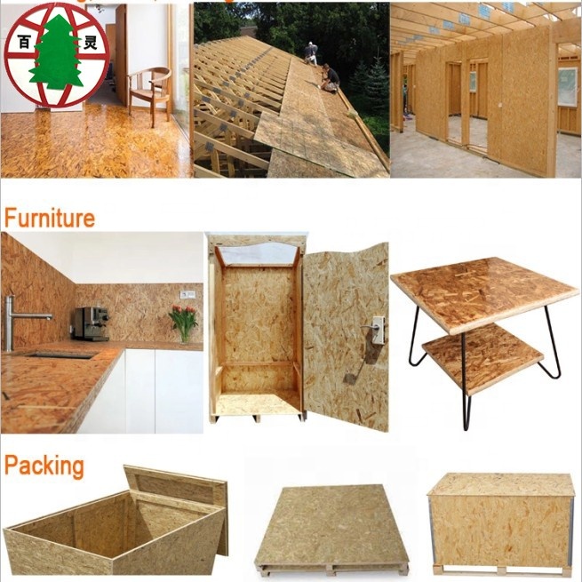 hot sale 6mm 9mm 18 mm osb board for house building