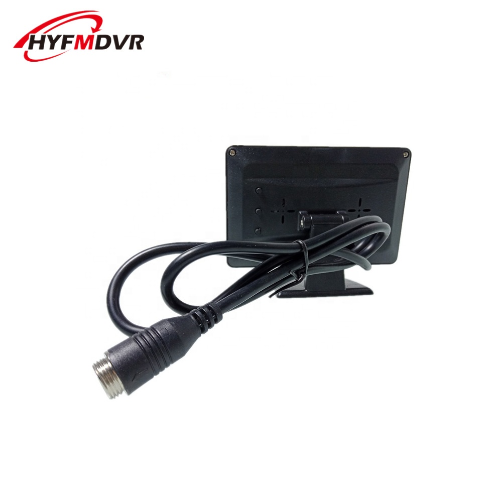 HYFMDVR 4.3 inch Mini TFT Color LCD TV Monitor for Car School Bus Truck Taxi Trailer
