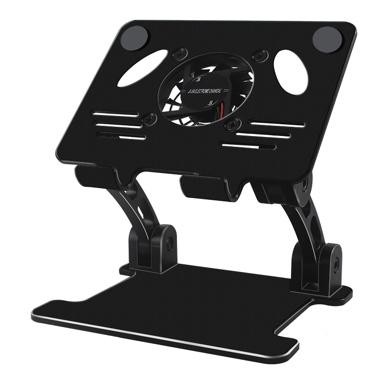 Cooling Fans  Computer Tablet Holder Height Adjustable Portable Foldable Laptop Stand