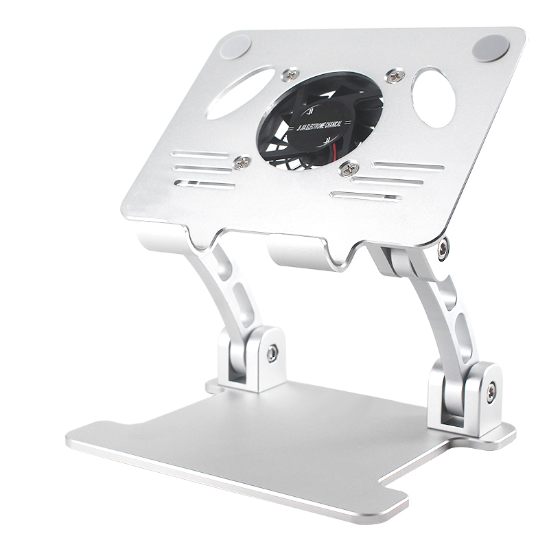 Cooling Fans  Computer Tablet Holder Height Adjustable Portable Foldable Laptop Stand