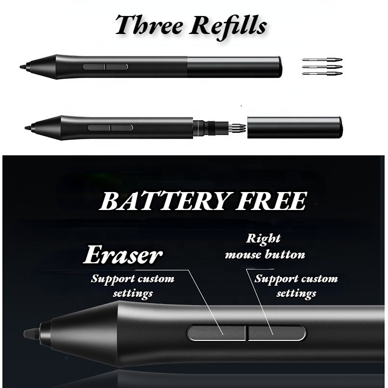 Design Sketching LED PEN writing Drawing Graphics MONITOR Tablets DRAWING board  with digital pen screen for computer dr