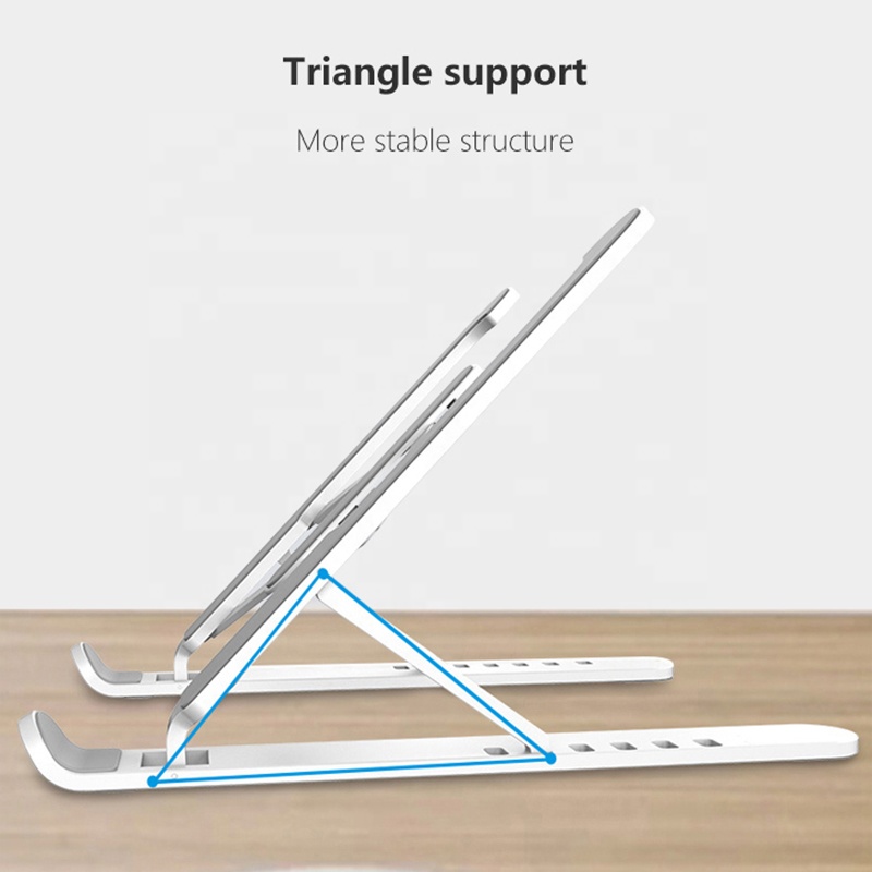 Newest Stylish Plastic Laptop Stand And Cooling Pad Without Fan Newest Stylish