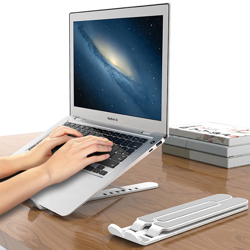 Newest Stylish Plastic Laptop Stand And Cooling Pad Without Fan Newest Stylish