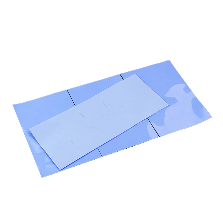 12w/mk ized silicone thermal conductive pad for cooling laptop