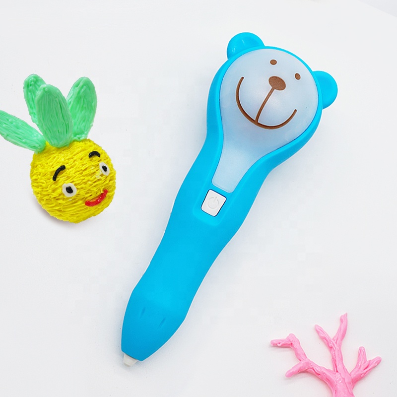 Wireless 3D Pen Printer Low Temperature 3 d pen for Kids Diy 3D printing pen With Colorful Pcl Filament digital printers