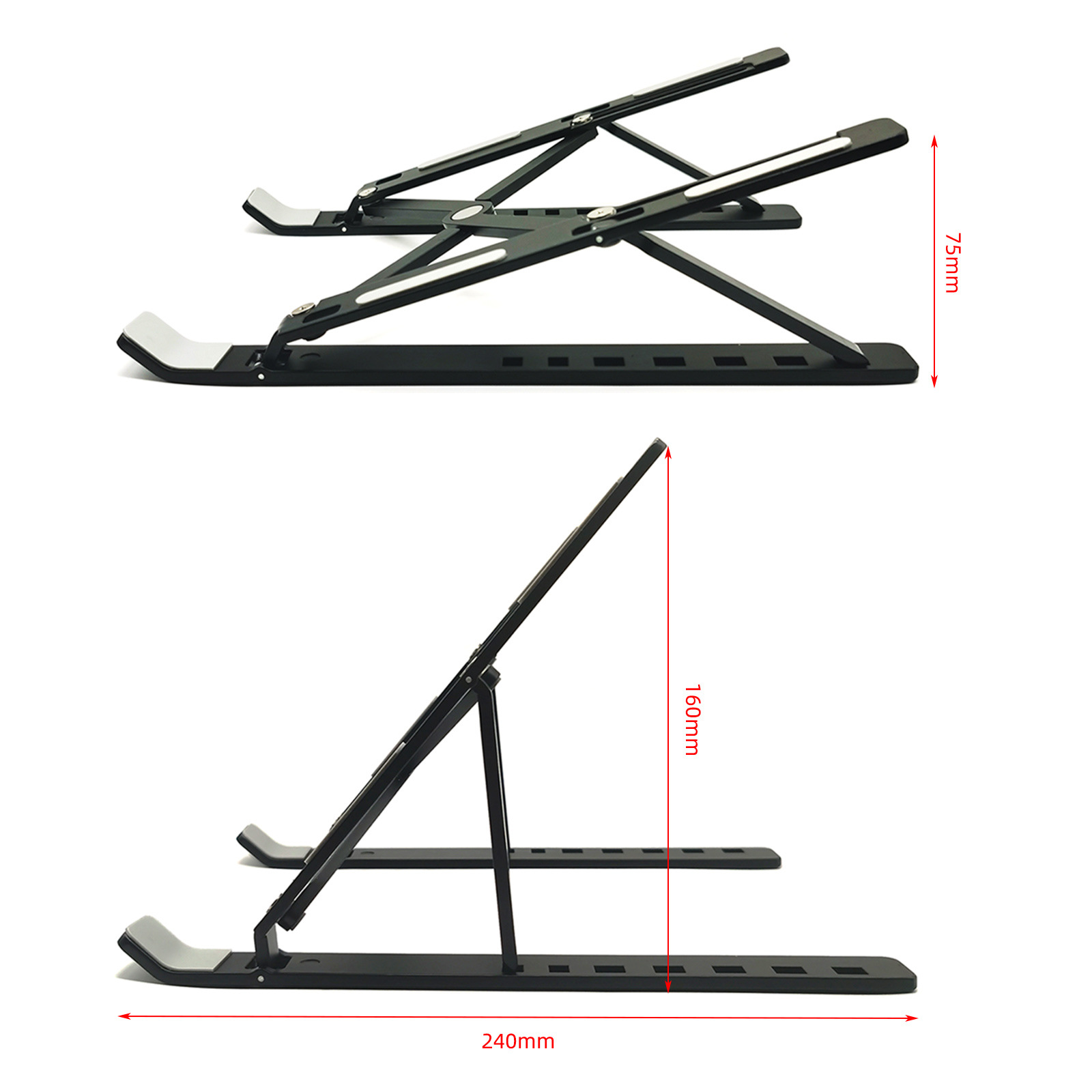 2023 New Arrival Metal Foldable Tablet Pc Stand Holder for Laptop computer/ Ipad/mobile phone