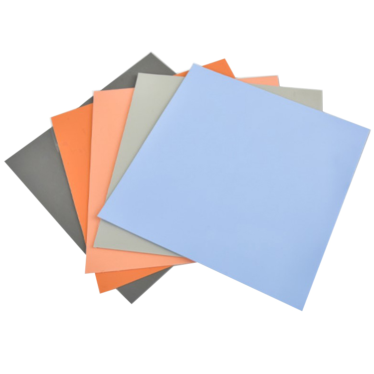 12w/mk ized silicone thermal conductive pad for laptop cooling