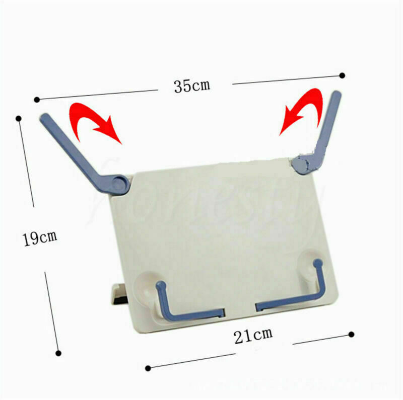 Portable Simple Book Document Foldable Stand Reading Desk Laptop Holder Bookstand