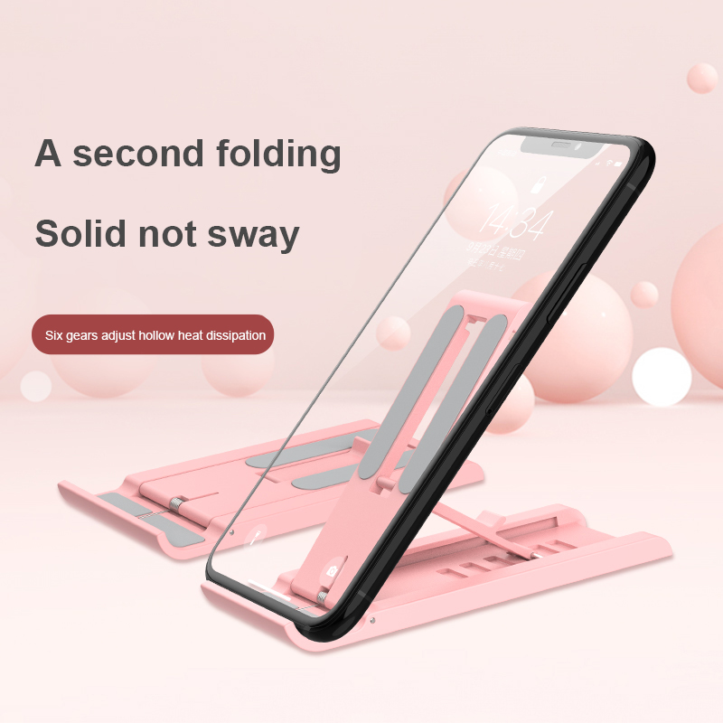 top selling product folding phone holder for desk mobile phone stand holder universal adjustable foldable mobile stand 4