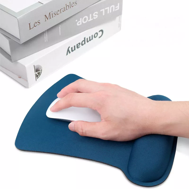 Top Quality Cheap Rubber  Mouse Pad Gaming Mouse Pad Gel Silicone Sublimation Mouse Pad with Wrist Rest Support Cu