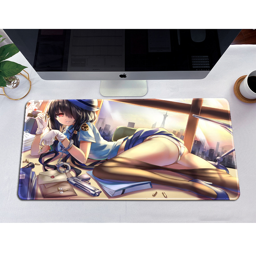 super large natural rubber original ized lock edge multi-color mouse pad