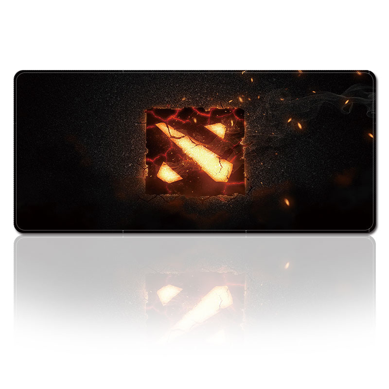 30*70cm DotA Game computer super large natural rubber original ized lock edge multi-color mouse pad