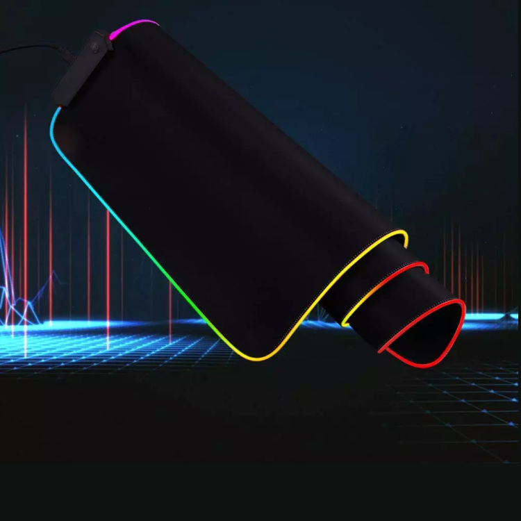 Large RGB LED Gaming Mouse Pad XXL CE certificate ize XXL size rgb led mouse pad
