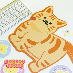 Cat Cartoon Leather Mouse Pads Cute Kawaii Anime Sublimation Gaming Mouse Pads Large r