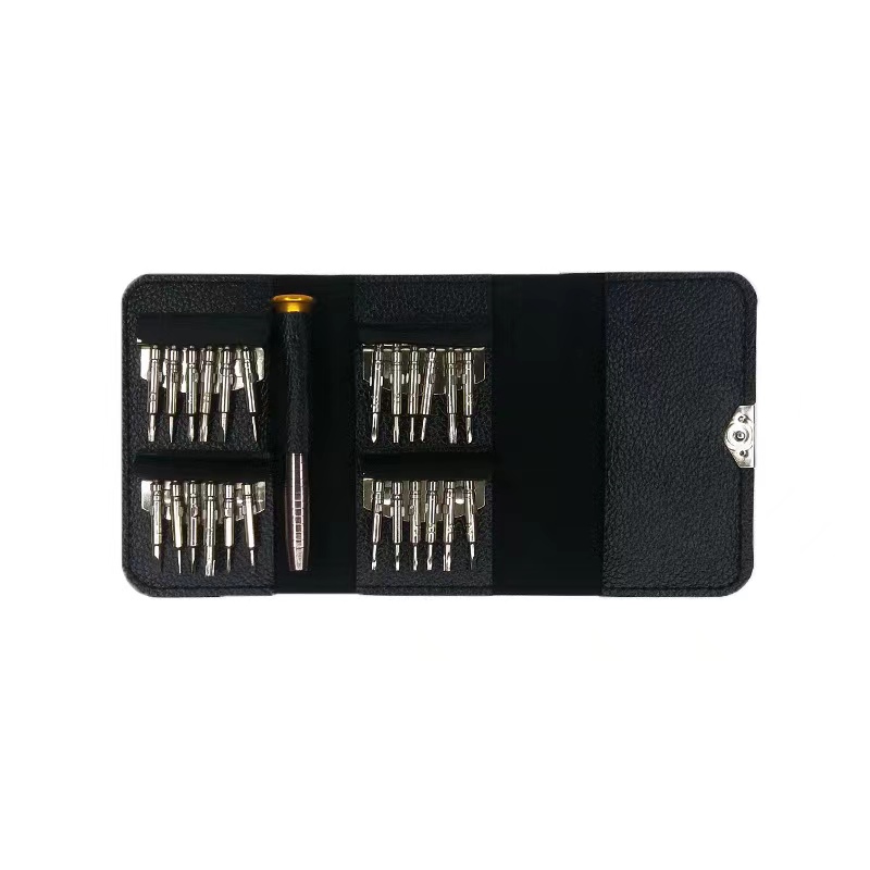 Leather Case 25 In 1 Torx Screwdriver Set Mobile Phone Repair Tool Kit Multitool Hand Tools For phone Watch Tablet PC