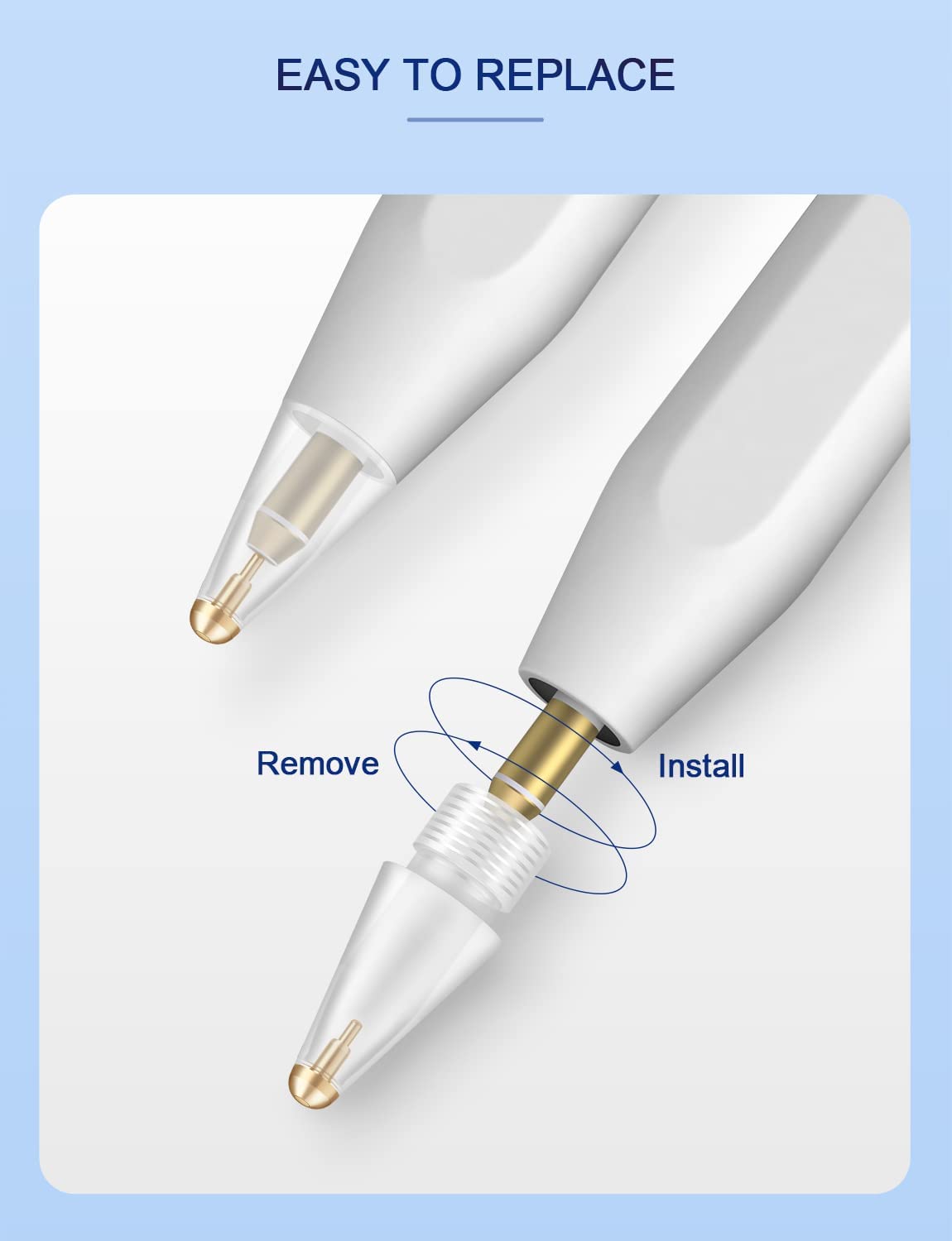 stylus pen replacement tip pencil nib pencil tip for a-pple pen