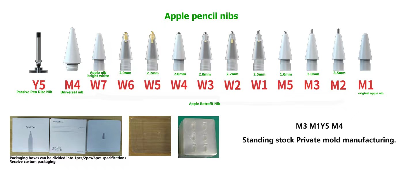 stylus pen replacement tip pencil nib pencil tip for a-pple pen