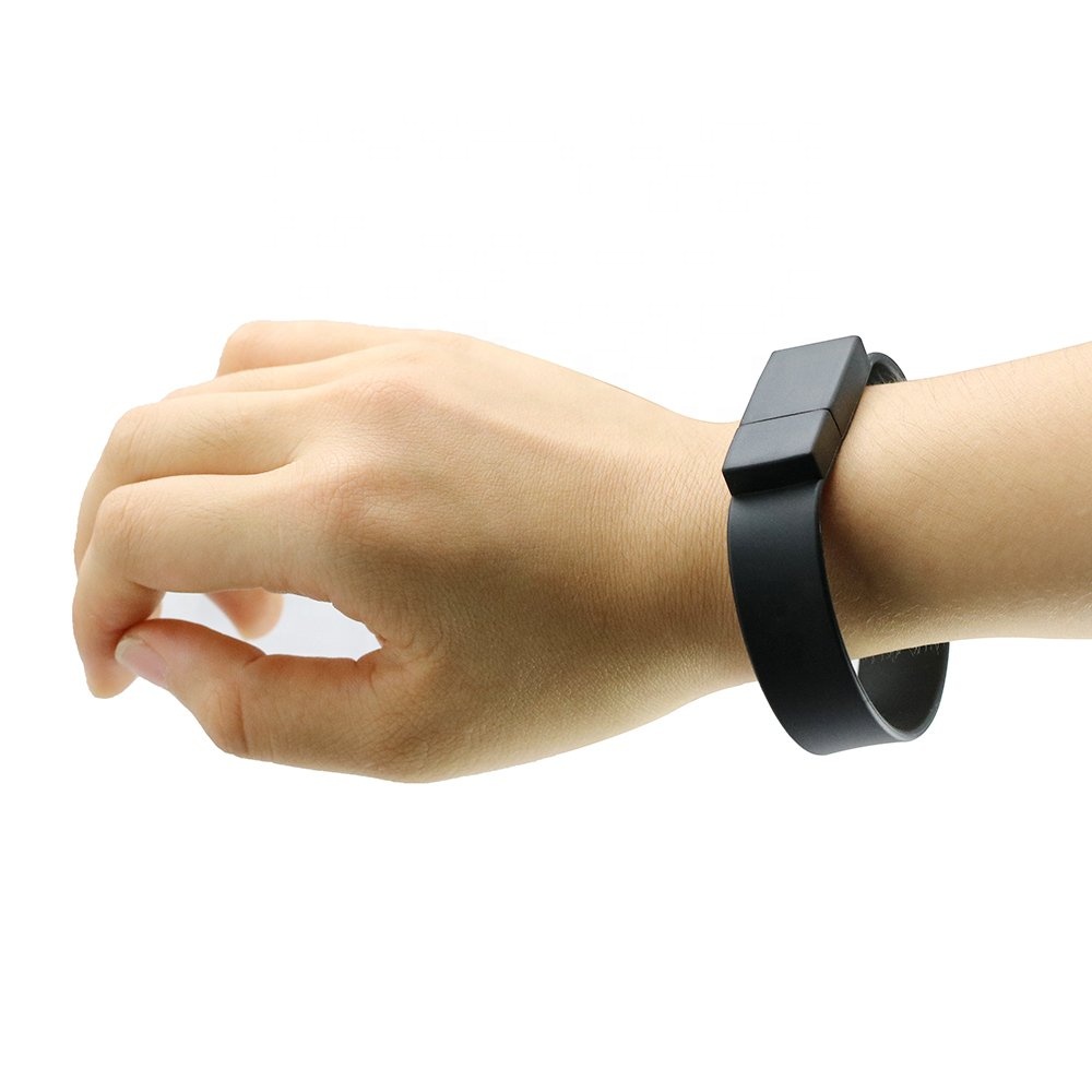 Low price USB Flash Pen Drive silicone slap bracelet 16mb usb pendrive Wristband USB Flash Drive
