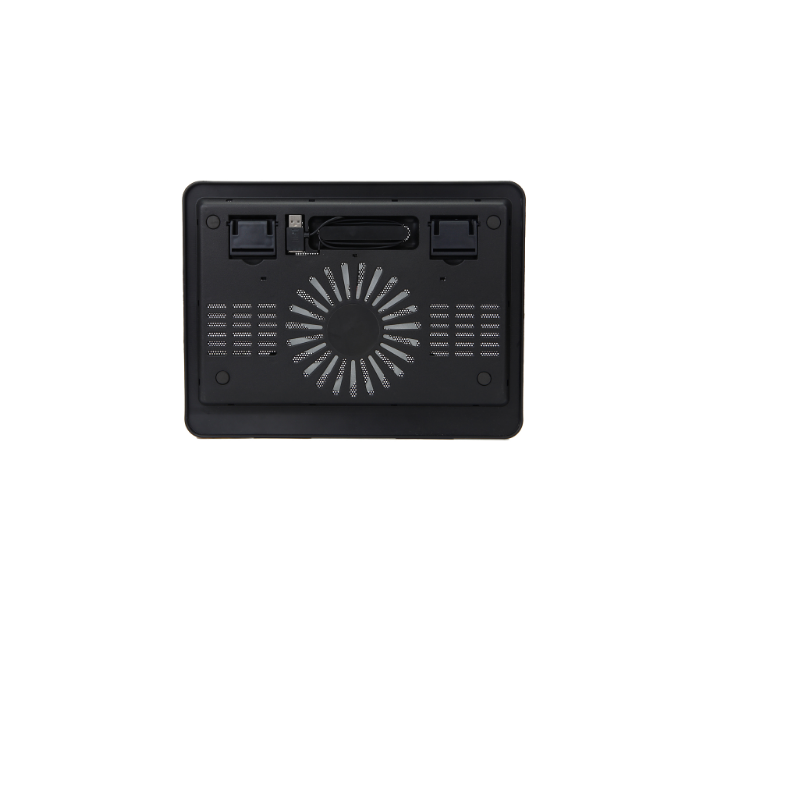 High quality notebook cooler fast heat dissipation 14 inch LED blue light cooling laptop cooling fan