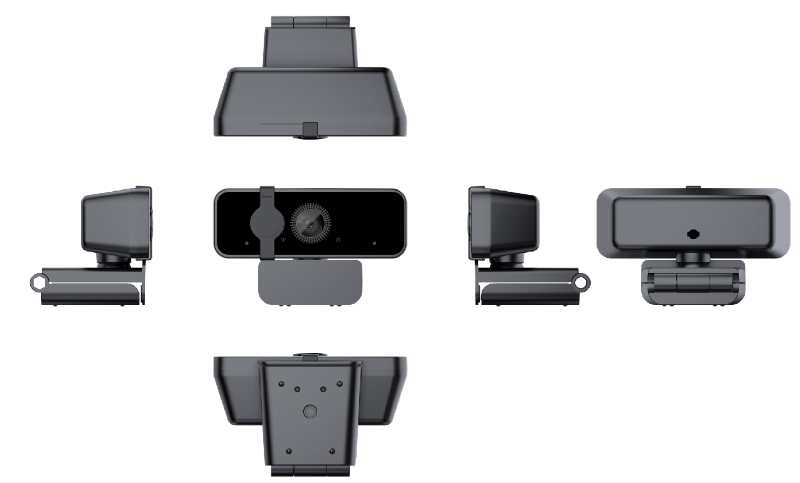 High Definition Rotatable HD Web Cams Computer 1080P Webcams for PC 1080P HD Webcamera USB Webcam