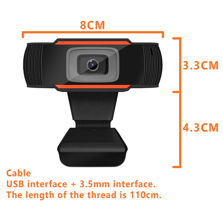 Usb Webcam Full Hd 1080p 720p Pc Camera Video Record Usb Hd Webcam
