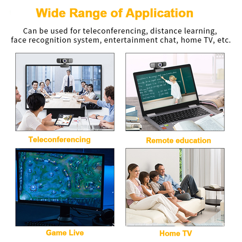 Hot Selling Stock Sound-Absorbing Microphone USB 2.0 Video PC Computer Record HD Webcam Web Camera Price in Pakistan
