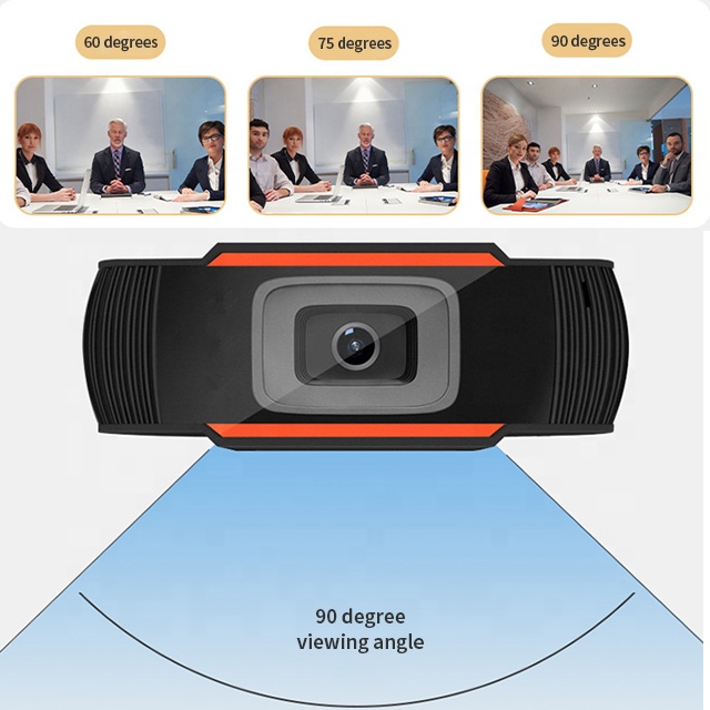 Free Driver Webcam Cam PC Camera Web Live Video HD 720p USB With Mic For Computer, Laptop And Desktop