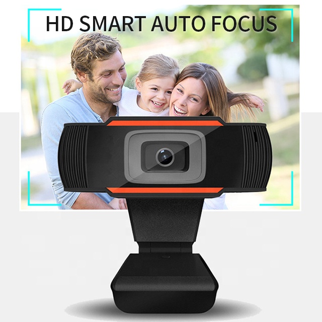 Free Driver Webcam Cam PC Camera Web Live Video HD 720p USB With Mic For Computer, Laptop And Desktop