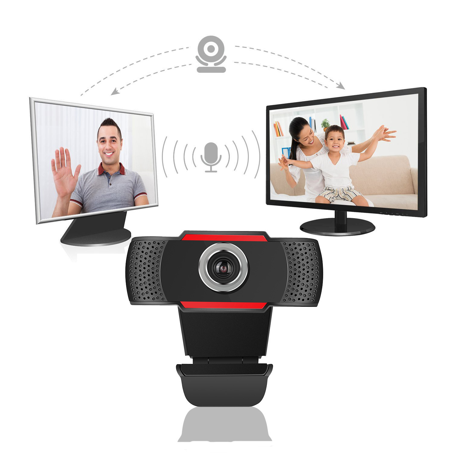 Manufacturers  drive free USB 1080P webcam HD drive free camera with microphone