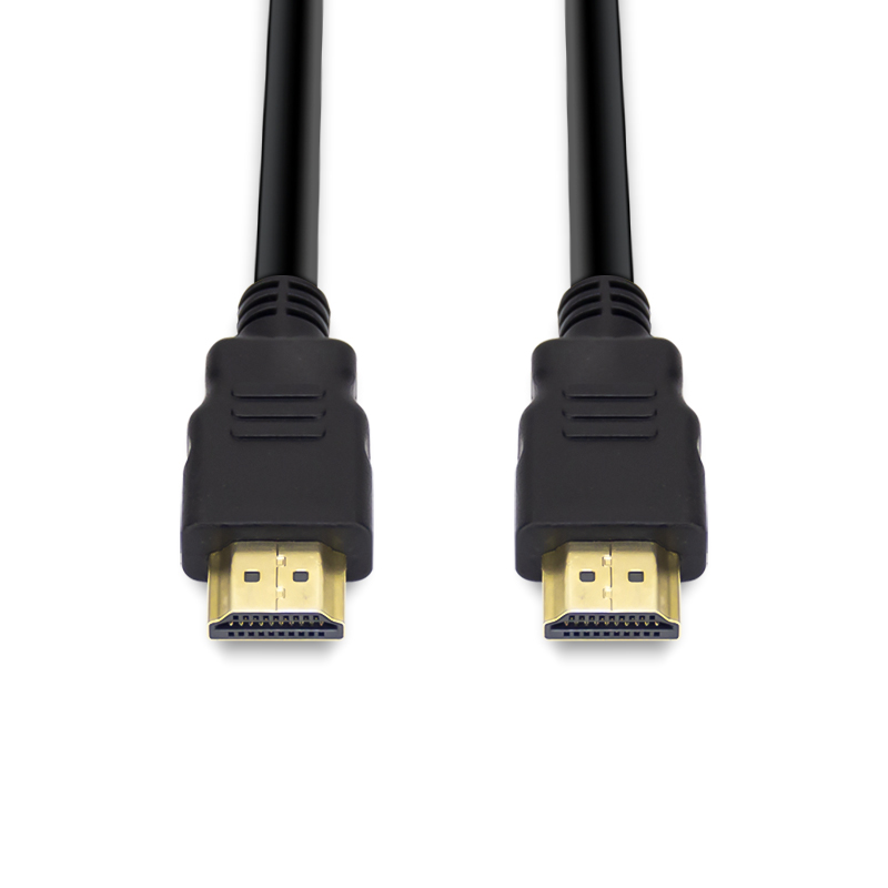 Gold-plated HDMI 4K cable with Ethernet and 3D support for connection to monitors and TVs