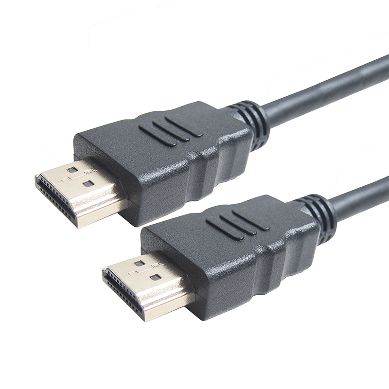 Gold-plated HDMI 4K cable with Ethernet and 3D support for connection to monitors and TVs
