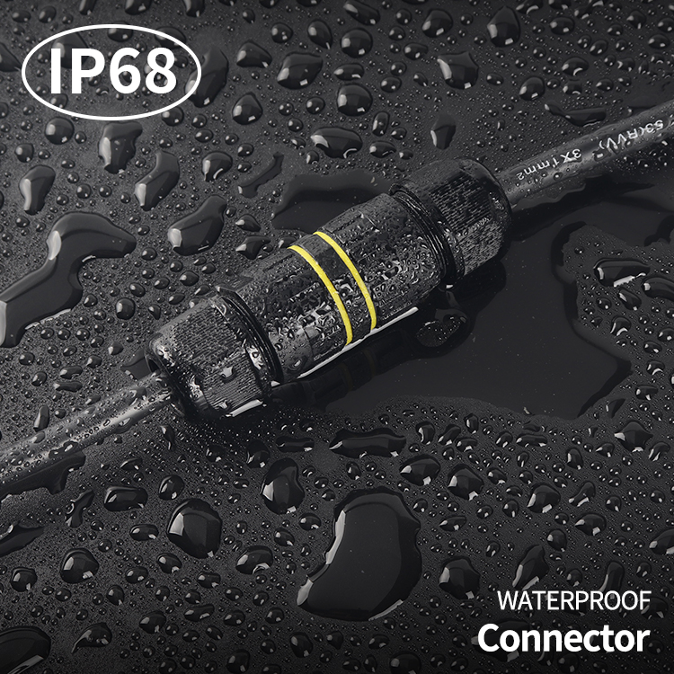  Power Cable Electrical Wire Circular IP67 IP68 Waterproof Cable Connector