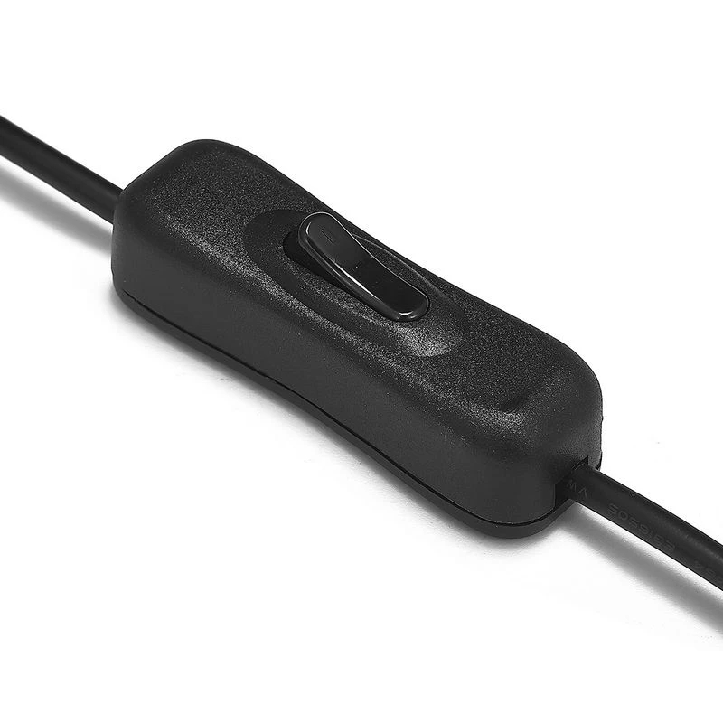 5.5mm*2.1mm DC Connector Cable  Wire ON/OFF Switch DC Power Cables For Solar Panel LED Strip Light AC Adapter