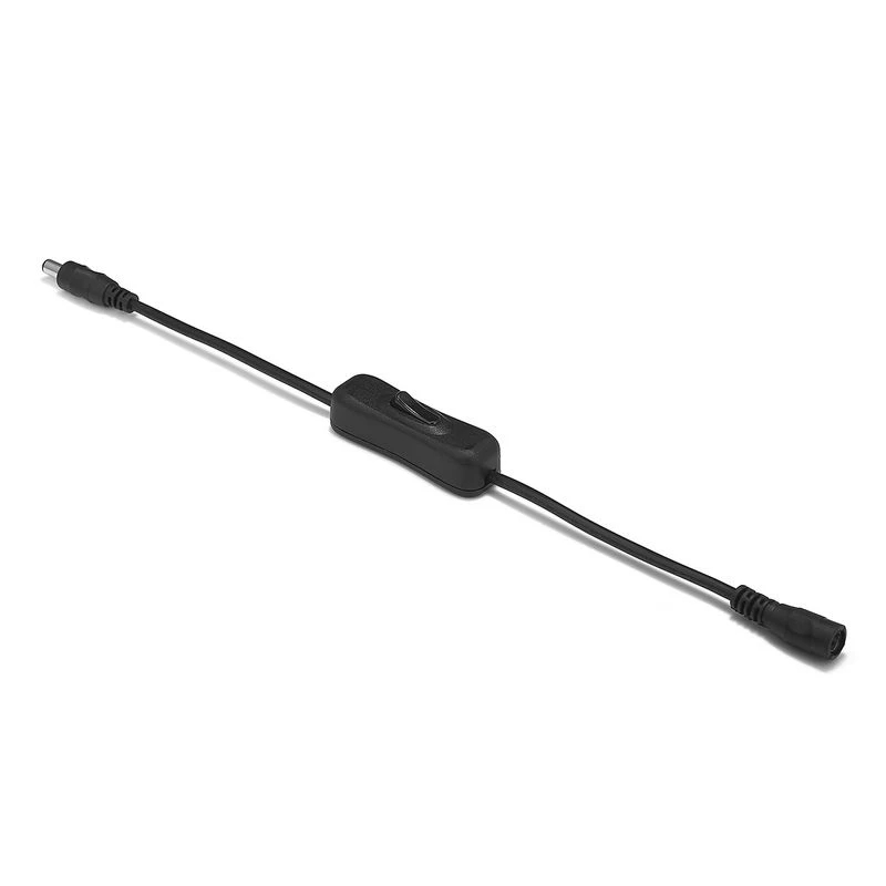 5.5mm*2.1mm DC Connector Cable  Wire ON/OFF Switch DC Power Cables For Solar Panel LED Strip Light AC Adapter