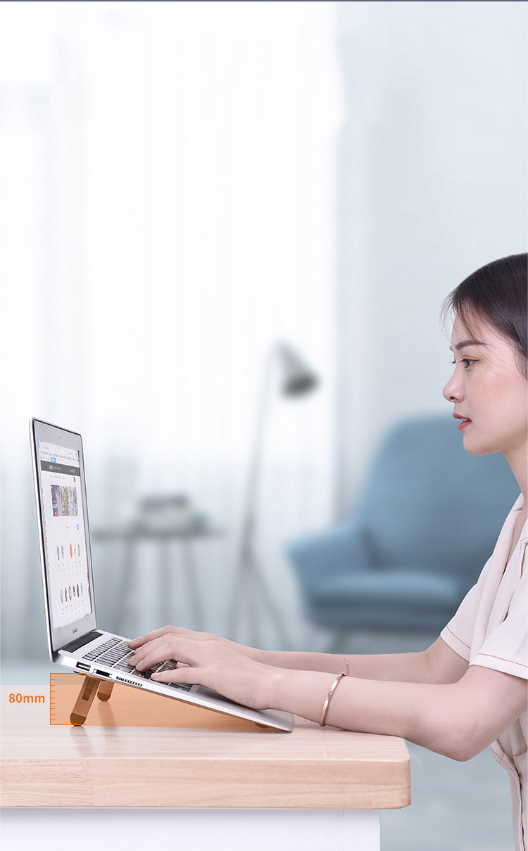 Light Weight ABS material pop-up leg easy carrying laptop cooling stand 2 in one multifunction computer holder